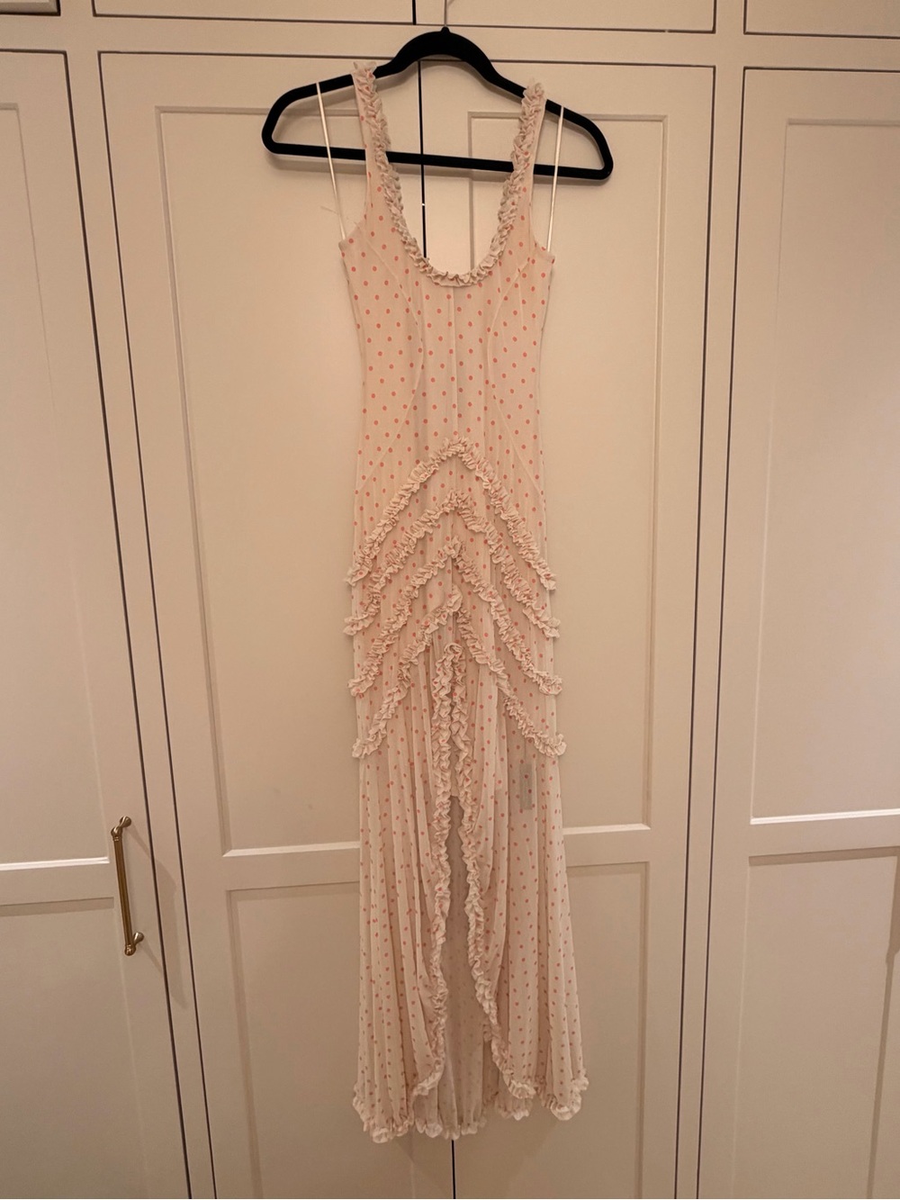 AFRM Coral Micro Dot Landa Dress - Picture 2 of 10
